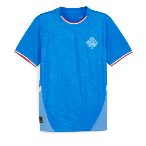 Maglia Calcio Islanda Prima Divisa 2024 Manica Corta